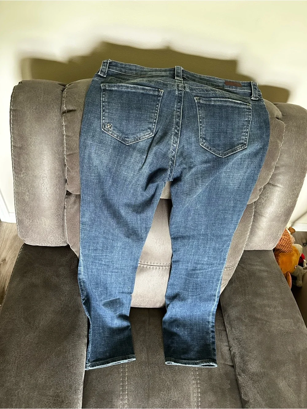 Kut from the Kloth Blue Straight-Leg Women’s Jeans